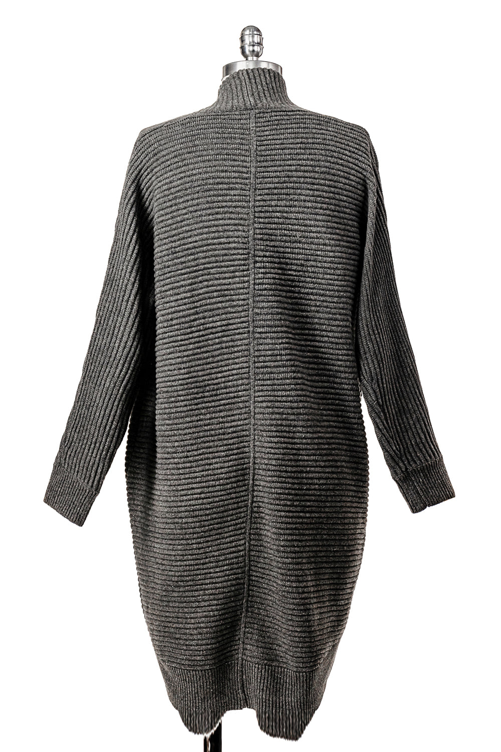 LONG SLEEVE SWEATER KNIT TUNIC CARDIGAN