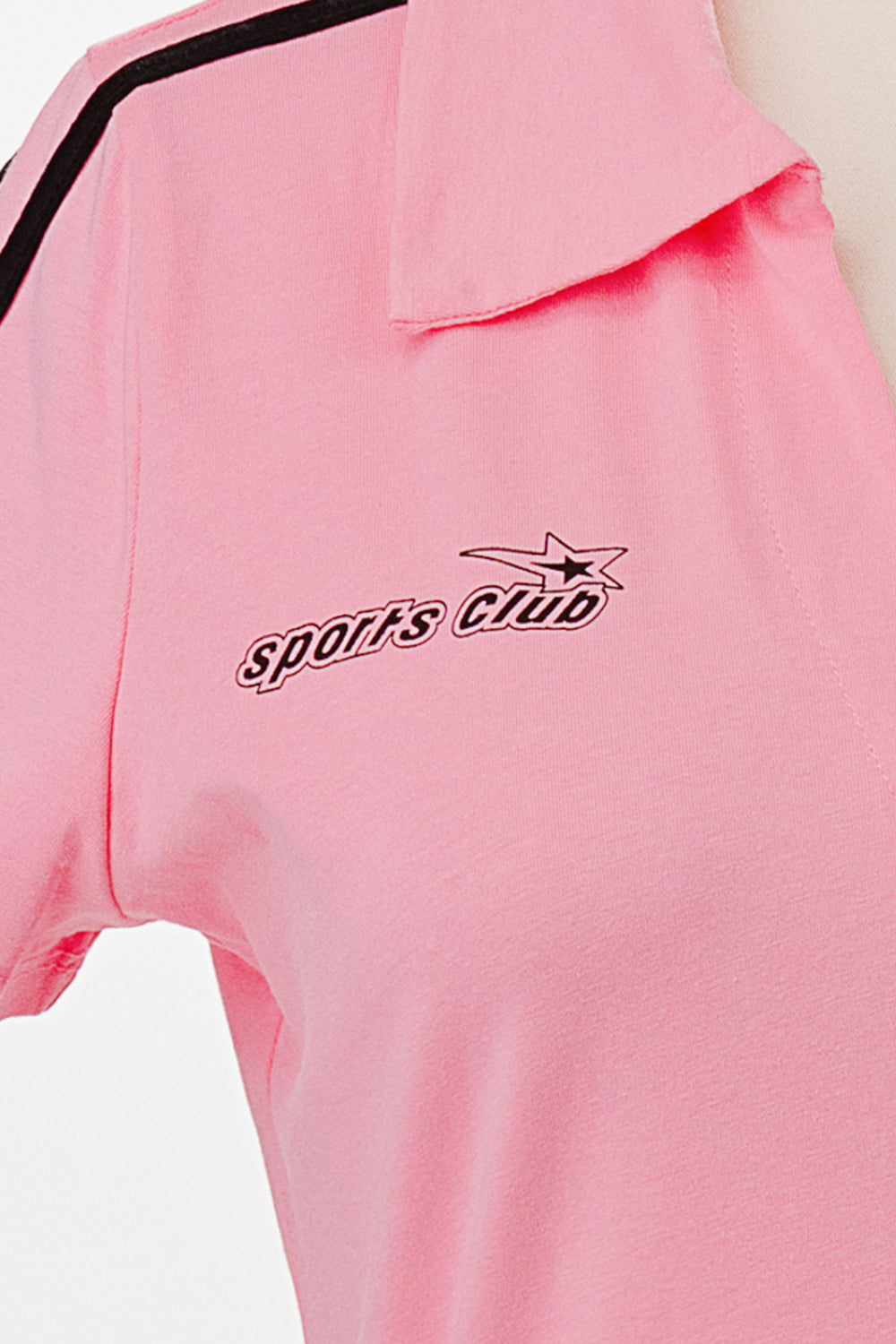 96 SPORTS CLUB POLO TEE PINK