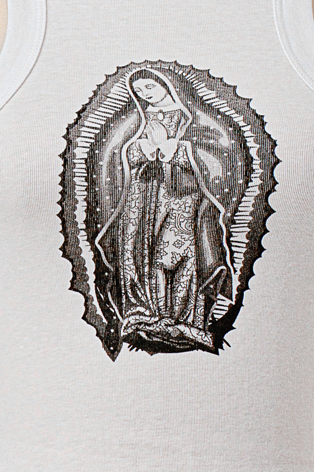 AVE MARIA RIBBED TANK TOP