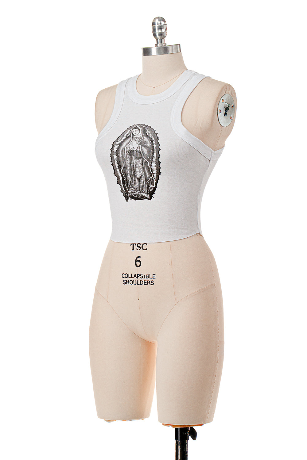 AVE MARIA RIBBED TANK TOP