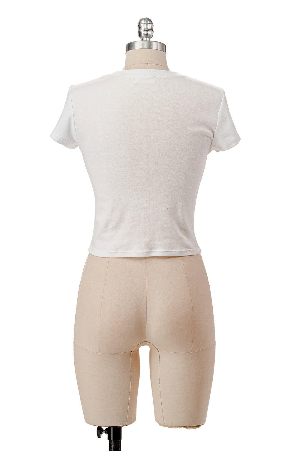 WHITE I LOVE YOU SO MATCHA BABY TEE EMBRO