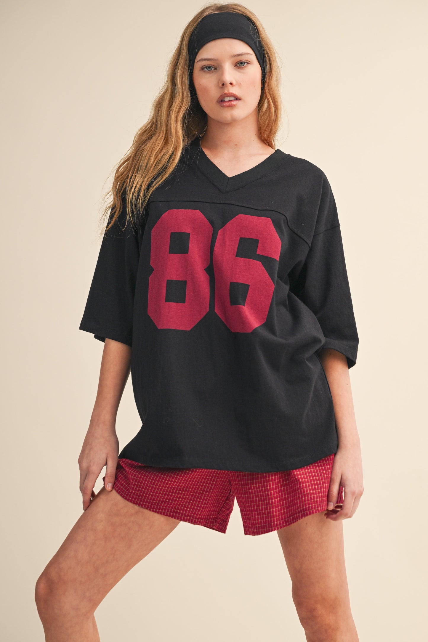 86 OVERSIZED COTTON JERSEY