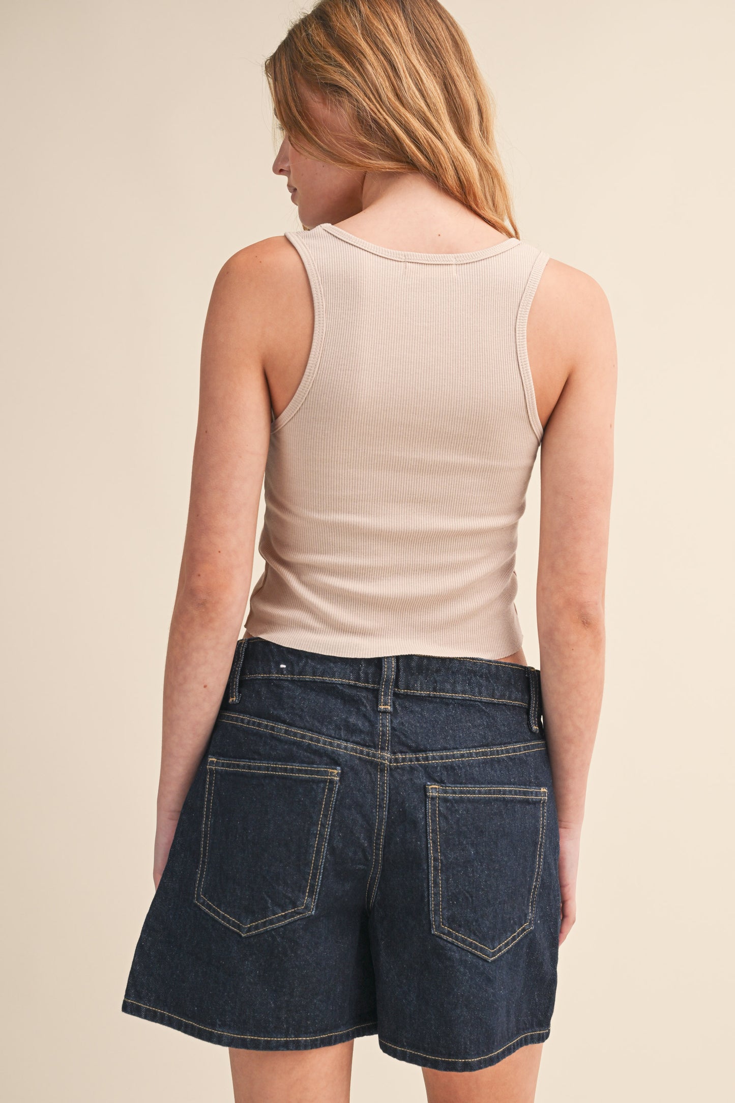 A LITTLE DELULU TANK TOP