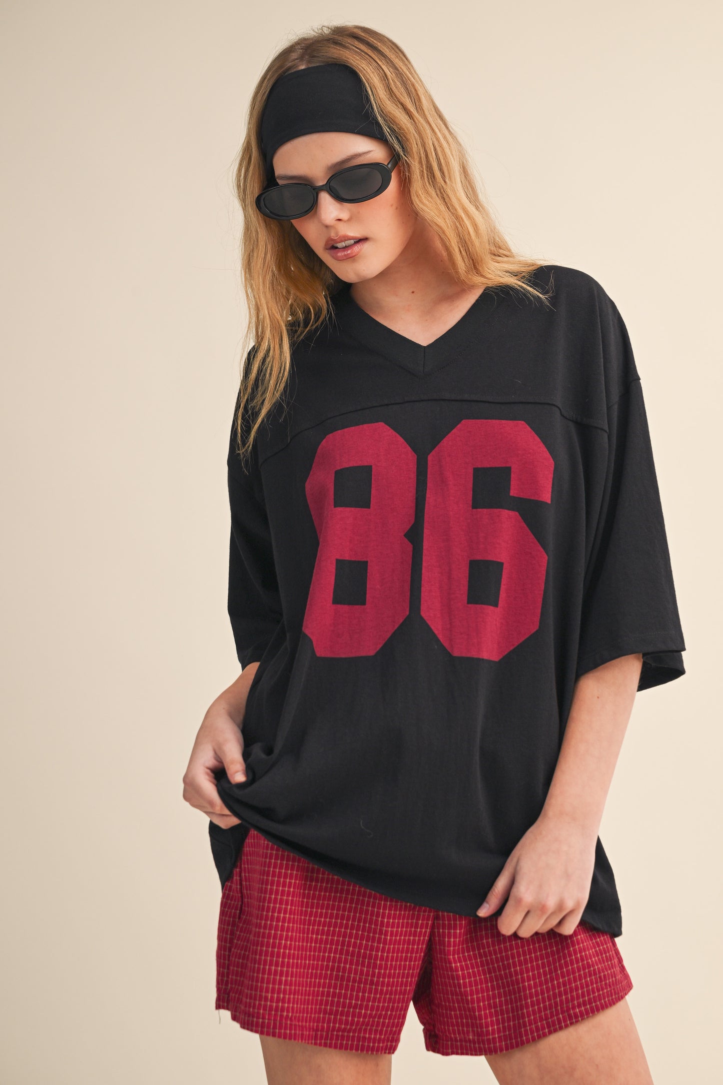 86 OVERSIZED COTTON JERSEY