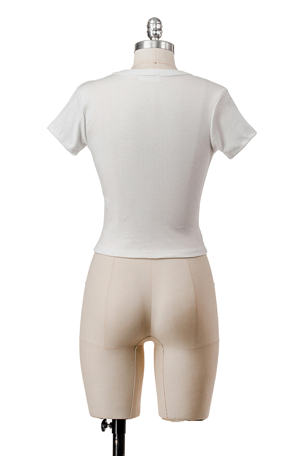 MARTINI BOW BABY TEE SHORT SLEEVE  T-SHIRT WITH GRAPHIC AND RIBBON TRIM