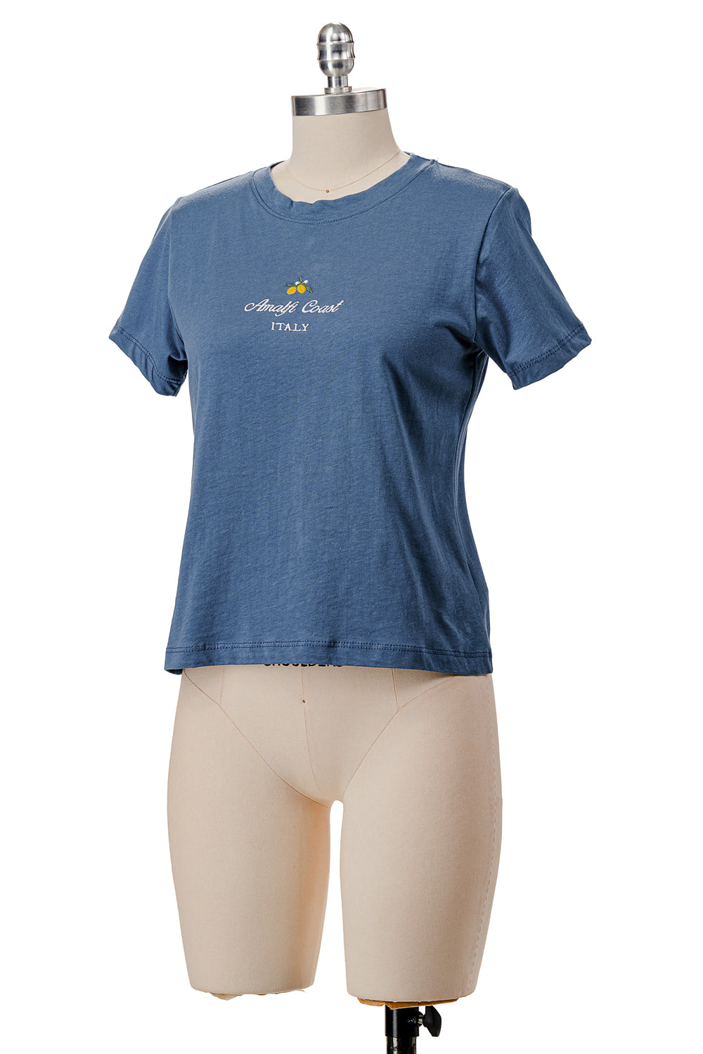 AMALFI COAST ITALY LEMONS EMBROIDERY TEE