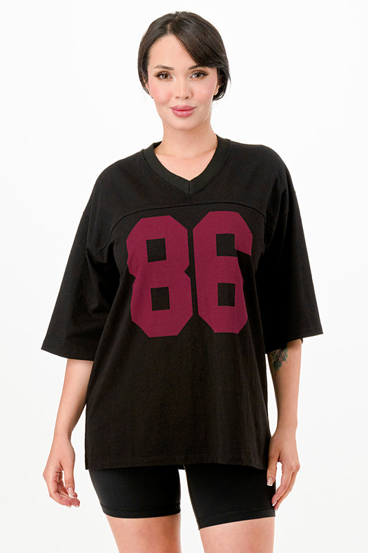 86 OVERSIZED COTTON JERSEY