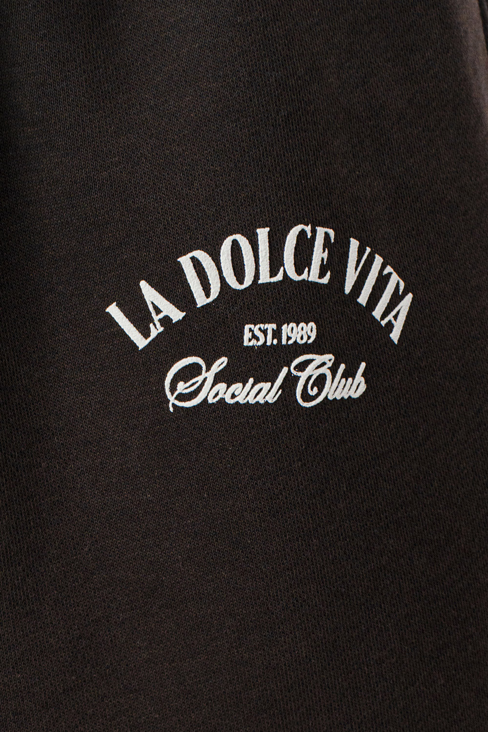 LA DOLCE VITA BABY TEE AND SWEATPANTS SET