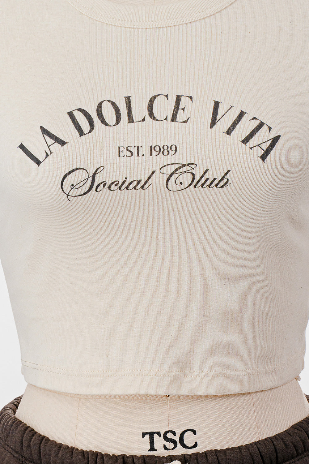 LA DOLCE VITA BABY TEE AND SWEATPANTS SET