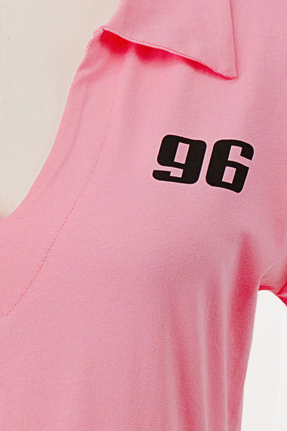 96 SPORTS CLUB POLO TEE PINK