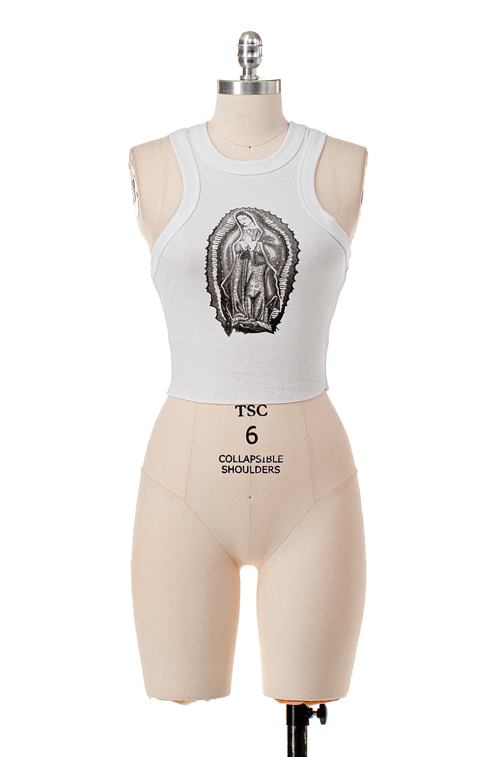 AVE MARIA RIBBED TANK TOP