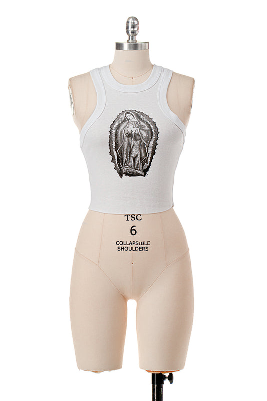 AVE MARIA RIBBED TANK TOP