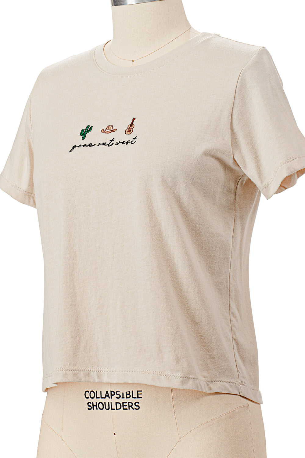 GONE OUT WEST EMBROIDERY RELAXED FIT TEE
